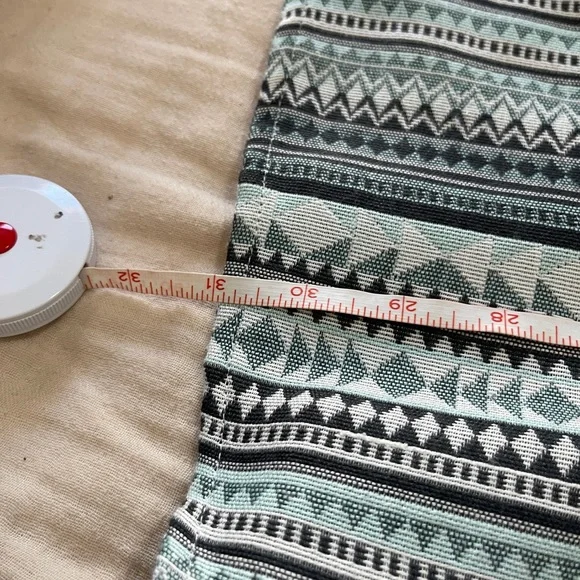 Aeropostale Womens Dress Size S Petite Green Aztec Print Spaghetti Strap Mini - Picture 11 of 11